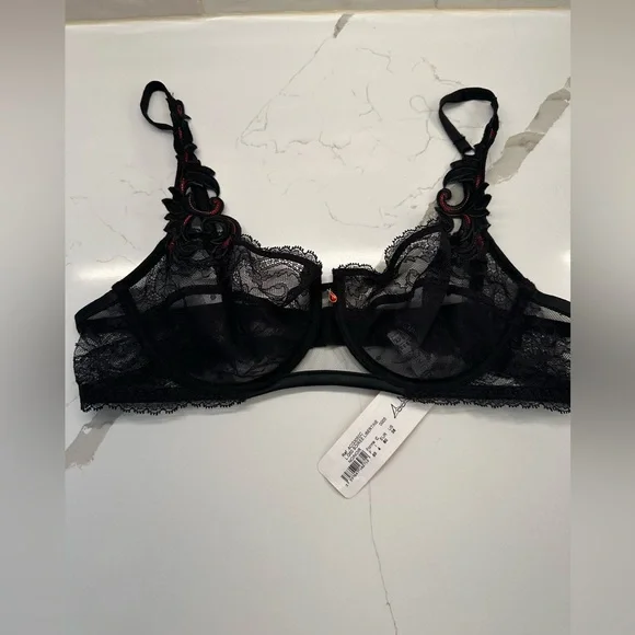 ✨ Lise Charmel Soirée Libertine Demi Cup Bra 36C NWT - Picture 8 of 9